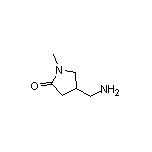 4-(Aminomethyl)-1-methylpyrrolidin-2-one