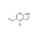 4-Chloropyrrolo[2,3-b]pyridine-5-carbaldehyde