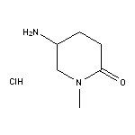 5-Amino-1-methylpiperidin-2-one Hydrochloride