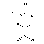 5-Amino-6-bromopyrazine-2-carboxylic Acid