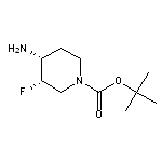 (3S,4R)-1-Boc-3-fluoropiperidin-4-amine