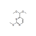 4-(Dimethoxymethyl)-2-(methylthio)pyrimidine