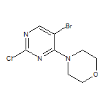 4-(5-Bromo-2-chloropyrimidin-4-yl)morpholine