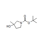 1-Boc-3-hydroxy-3-methylpyrrolidine