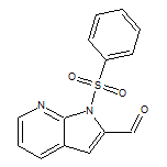 1-(Phenylsulfonyl)-1H-pyrrolo[2,3-b]pyridine-2-carbaldehyde