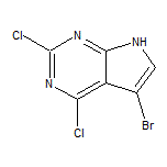 5-Bromo-2,4-dichloro-7H-pyrrolo[2,3-d]pyrimidine