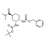 (1S,3R,4S)-3-(Boc-amino)-4-(Cbz-amino)-N,N-dimethylcyclohexanecarboxamide