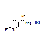 6-Fluoronicotinimidamide Hydrochloride