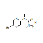 5-Bromo-N-methyl-N-(1-methyl-1H-tetrazol-5-yl)pyridin-2-amine