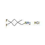 (3,3-Difluoro-1-methylcyclobutyl)methanamine Hydrochloride