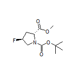 Methyl (2R,4S)-1-Boc-4-fluoropyrrolidine-2-carboxylate