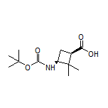 (1R,3S)-3-(Boc-amino)-2,2-dimethylcyclobutanecarboxylic Acid