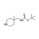 N-Boc-1-(4-methyl-4-piperidyl)methanamine