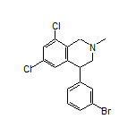 4-(3-Bromophenyl)-6,8-dichloro-2-methyl-1,2,3,4-tetrahydroisoquinoline