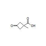 1-Methyl-3-oxocyclobutanecarboxylic Acid