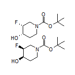 cis-1-Boc-3-fluoropiperidin-4-ol