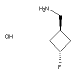 trans-(3-fluorocyclobutyl)methamine hydrochloride