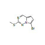 7-Bromo-2-(methylthio)pyrrolo[2,1-f][1,2,4]triazine