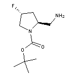 [(2S,4R)-1-Boc-4-fluoro-2-pyrrolidinyl]methanamine