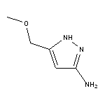 3-Amino-5-(methoxymethyl)-1H-pyrazole