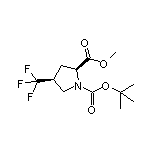 Methyl (2S,4S)-1-Boc-4-(trifluoromethyl)pyrrolidine-2-carboxylate