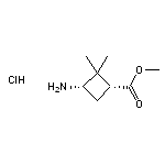 Methyl cis-3-Amino-2,2-dimethylcyclobutanecarboxylate Hydrochloride