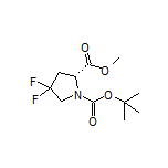 Methyl (R)-1-Boc-4,4-difluoropyrrolidine-2-carboxylate