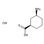 (1R,3S)-3-Aminocyclohexanecarboxylic Acid Hydrochloride