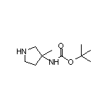 3-(Boc-amino)-3-methylpyrrolidine