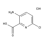 3-amino-6-chloropyridine-2-carboxylic acid hydrochloride