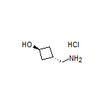 trans-3-(Aminomethyl)cyclobutanol Hydrochloride