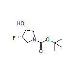 (3S,4R)-1-Boc-3-fluoro-4-hydroxypyrrolidine