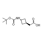 2-[cis-3-(Boc-amino)cyclobutyl]acetic Acid