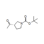 (S)-1-Boc-3-acetylpyrrolidine