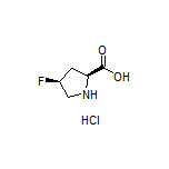 (2S,4S)-4-Fluoropyrrolidine-2-carboxylic Acid Hydrochloride