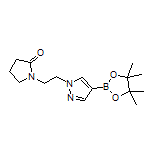 1-[2-(2-Oxo-1-pyrrolidinyl)ethyl]-1H-pyrazole-4-boronic Acid Pinacol Ester