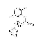 (2R,3R)-3-(2,5-Difluorophenyl)-3-hydroxy-2-methyl-4-(1H-1,2,4-triazol-1-yl)butanethioamide