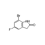 7-Bromo-5-fluoroindolin-2-one