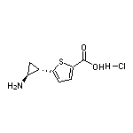 5-(trans-2-Aminocyclopropyl)thiophene-2-carboxylic Acid Hydrochloride