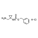 1-(Aminomethyl)-N-Cbz-cyclopropanamine Hydrochloride