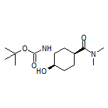 (1S,3R,4R)-3-(Boc-amino)-4-hydroxy-N,N-dimethylcyclohexanecarboxamide