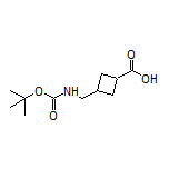 3-[(Boc-amino)methyl]cyclobutanecarboxylic Acid