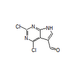 2,4-Dichloro-7H-pyrrolo[2,3-d]pyrimidine-5-carbaldehyde