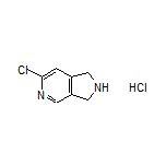 6-Chloro-2,3-dihydro-1H-pyrrolo[3,4-c]pyridine Hydrochloride