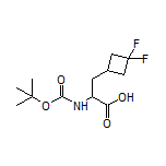 2-(Boc-amino)-3-(3,3-difluorocyclobutyl)propanoic Acid