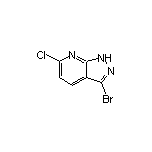 3-Bromo-6-chloro-1H-pyrazolo[3,4-b]pyridine