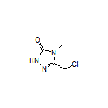 3-(Chloromethyl)-4-methyl-1H-1,2,4-triazol-5(4H)-one