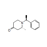 (R)-2-Methyl-1-[(S)-1-phenylethyl]-4-piperidone