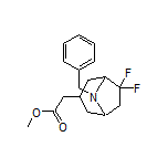 Methyl 2-(8-Benzyl-6,6-difluoro-8-azabicyclo[3.2.1]octan-3-yl)acetate