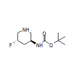 (3S,5S)-3-(Boc-amino)-5-fluoropiperidine